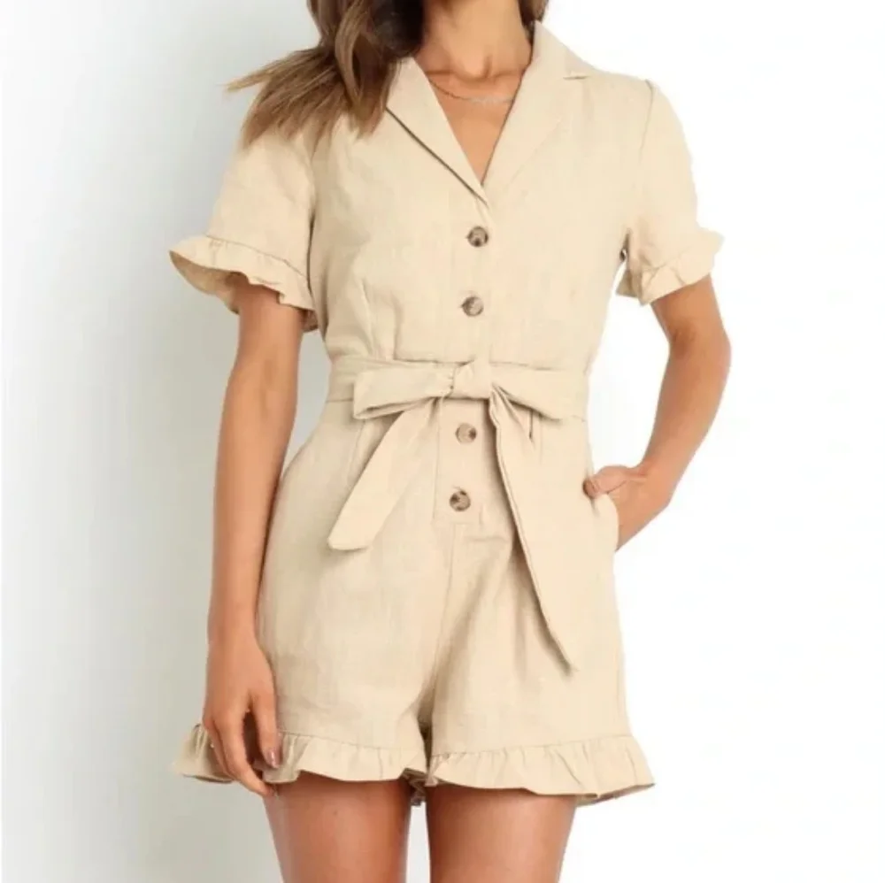Petal & Pup Arlo Romper - Picture 1 of 8